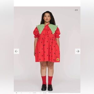 NWT Lazy Oaf Strawberry Dress XL